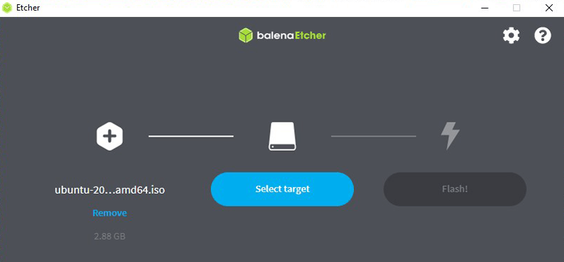 Balena Etcher Software Ubuntu