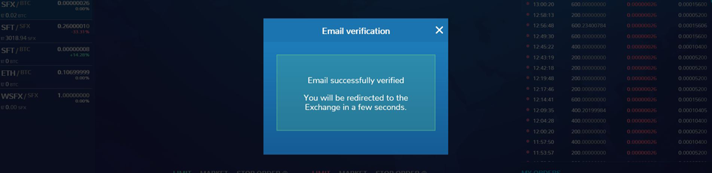 Make an Account on a Crypto Exchange Email Verification