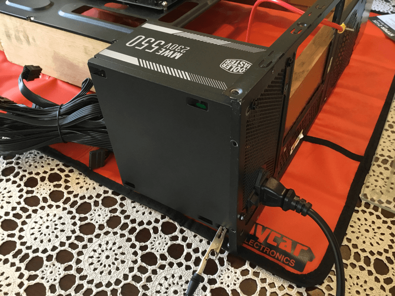 Mount the PSU in your Safex rig