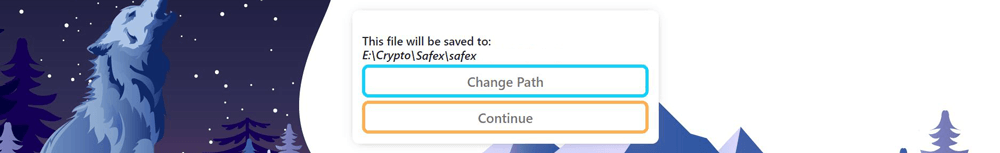 Recover Safex Key Continue 