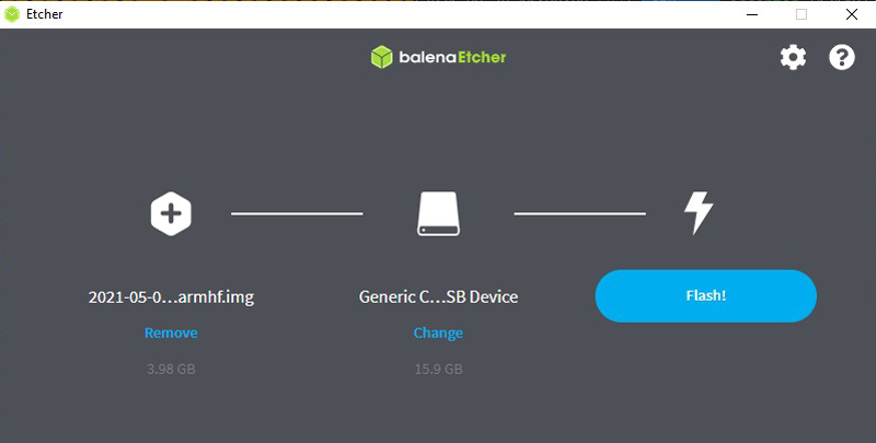 Building a RaspberryPi Safex Node Balena Etcher Setup