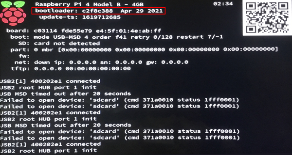 Building a RaspberryPi Safex Node Rpi4 Bootloader
