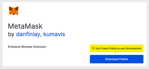 Install MetaMask wallet Download Firefox