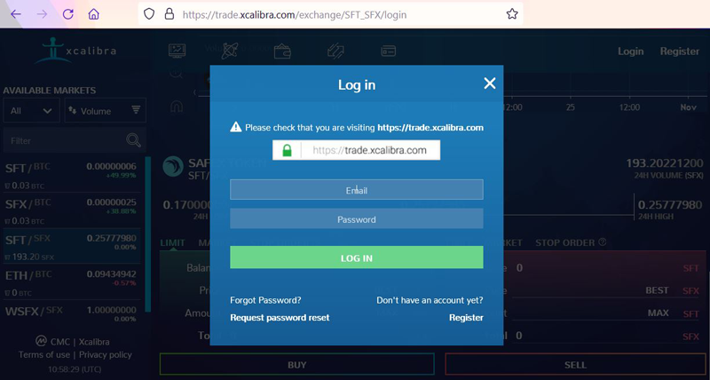 How to exchange Safex Token for Safex Cash Xcalibra Cryptocurrency Exchange