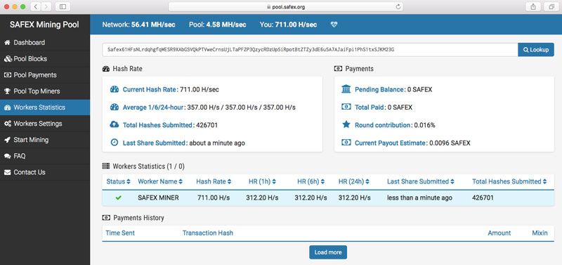 macminer no pool