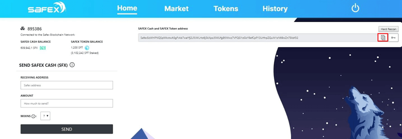 Buy Safex Tokens on Xcalibra exchange | Detailed guide