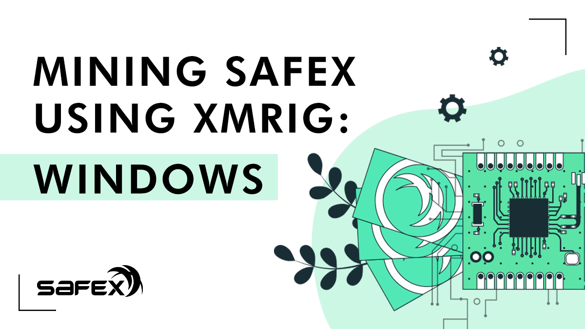 Mining SFX Using xmrig on a Windows PC
